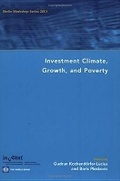 Cover: Investment Climate, Growth, and Poverty - World Bank Publications