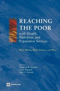 Cover: Reaching the Poor with Health, Nutrition, and Population Services - World Bank Publications