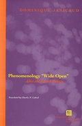 Cover: Phenomenology "Wide Open" - Fordham University Press
