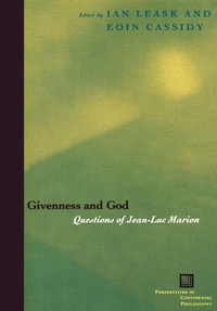 Enlarge image Cover: Givenness and God - Fordham University Press