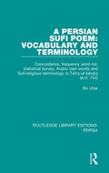 Cover: A Persian Sufi Poem - Routledge