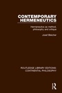 Cover: Contemporary Hermeneutics - Routledge