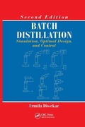 Cover: Batch Distillation - CRC Press