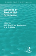 Cover: Routledge Revivals: Varieties of Residential Experience (1975) - Routledge