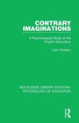Cover: Contrary Imaginations - Routledge