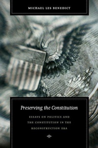 Enlarge image Cover: Preserving the Constitution - Fordham University Press