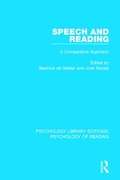 Cover: Speech and Reading - Routledge