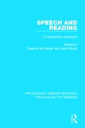 Cover: Speech and Reading - Routledge