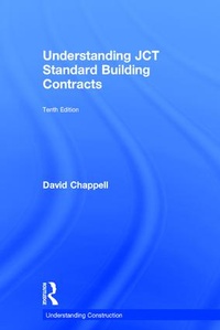 Enlarge image Cover: Understanding JCT Standard Building Contracts - Routledge