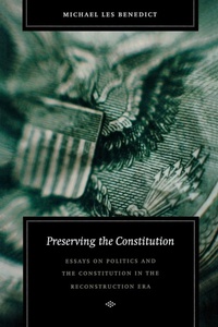 Enlarge image Cover: Preserving the Constitution - Fordham University Press
