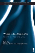 Cover: Women in Sport Leadership - Routledge