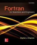 Cover: Loose Leaf for FORTRAN for Scientists & Engineers - McGraw-Hill Education