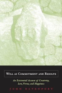 Enlarge image Cover: Will as Commitment and Resolve - Fordham University Press