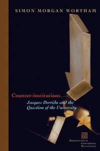 Enlarge image Cover: Counter-Institutions - Fordham University Press