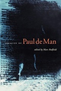 Cover: Legacies of Paul De Man - Fordham University Press