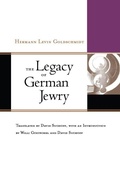 Cover: The Legacy of German Jewry - Fordham University Press