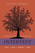 Cover: Reading the Allegorical Intertext - Fordham University Press