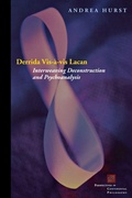Cover: Derrida Vis-a-vis Lacan - Fordham University Press