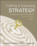 Cover: Crafting & Executing Strategy: The Quest for Competitive Advantage: Concepts and Cases - McGraw Hill Higher Education