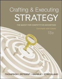 Enlarge image Cover: Crafting & Executing Strategy: The Quest for Competitive Advantage: Concepts and Cases - McGraw Hill Higher Education