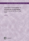 Cover: Consumer Participation in Infrastructure Regulation - World Bank Publications