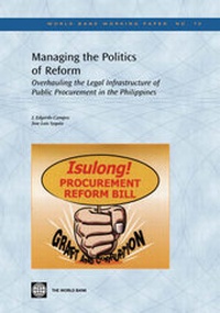 Abbildung von: Managing the Politics of Reform - World Bank Publications