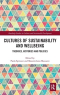 Cover: Cultures of Sustainability and Wellbeing - Routledge