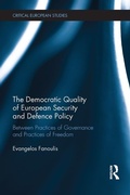 Cover: The Democratic Quality of European Security and Defence Policy - Routledge