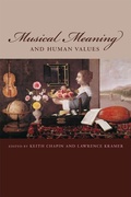 Cover: Musical Meaning and Human Values - Fordham University Press