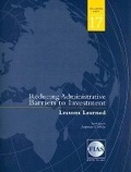 Cover: Reducing Administrative Barriers to Investment - World Bank Publications