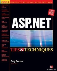 Enlarge image Cover: ASP.NET Tips and Techniques - Osborne/McGraw-Hill