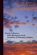 Cover: Saintly Influence - Fordham University Press