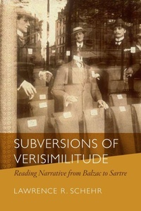 Enlarge image Cover: Subversions of Verisimilitude - Fordham University Press