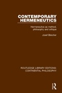 Cover: Contemporary Hermeneutics - Routledge