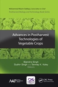 Cover: Advances in Postharvest Technologies of Vegetable Crops - Apple Academic Press Inc.