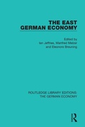 Cover: The East German Economy - Routledge