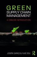 Cover: Green Supply Chain Management - Routledge