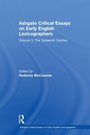 Cover: Ashgate Critical Essays on Early English Lexicographers - Routledge