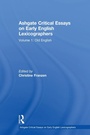 Cover: Ashgate Critical Essays on Early English Lexicographers - Routledge