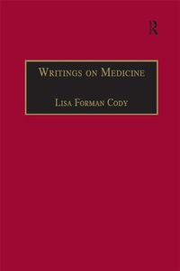 Abbildung von: Writings on Medicine - Routledge