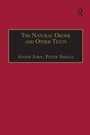 Cover: The Natural Order and Other Texts - Routledge