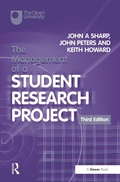 Cover: The Management of a Student Research Project - Routledge