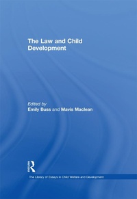 Enlarge image Cover: The Law and Child Development - Routledge