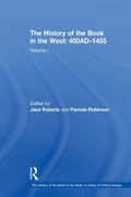Cover: The History of the Book in the West: 400AD-1455 - Routledge