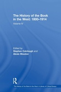 Cover: The History of the Book in the West: 1800-1914 - Routledge