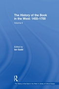 Cover: The History of the Book in the West: 1455-1700 - Routledge