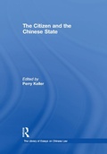 Cover: The Citizen and the Chinese State - Routledge