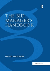 Enlarge image Cover: The Bid Manager's Handbook - Routledge