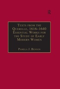Cover: Texts from the Querelle, 1616-1640 - Routledge