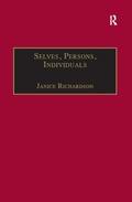 Cover: Selves, Persons, Individuals - Routledge